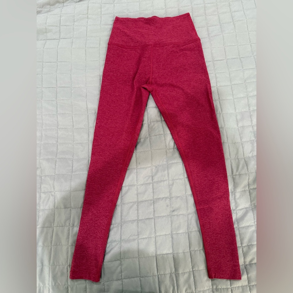 Beyond Yoga Maroon Leggings